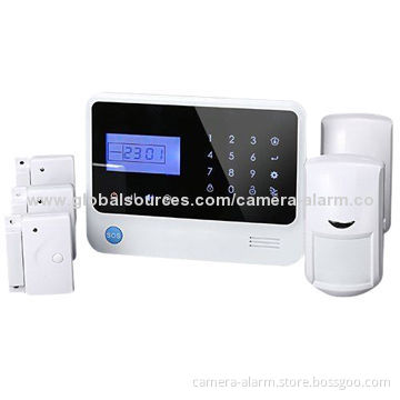 2014 Germany/French/Russian/English/Spanish/GSM Alarm System for Homes